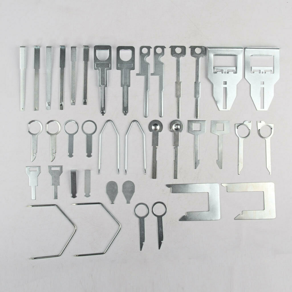 Aftermarket Theft-Deterrant Radio Stereo Release Removal Tool Keys