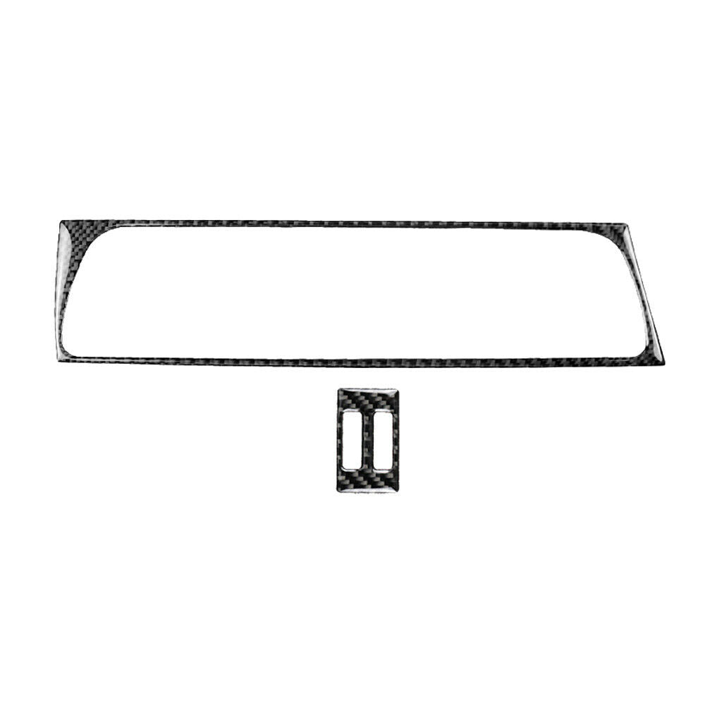 Carbon Fiber Air  Vent Outlet Cover Trim Frame Car Styling for Audi