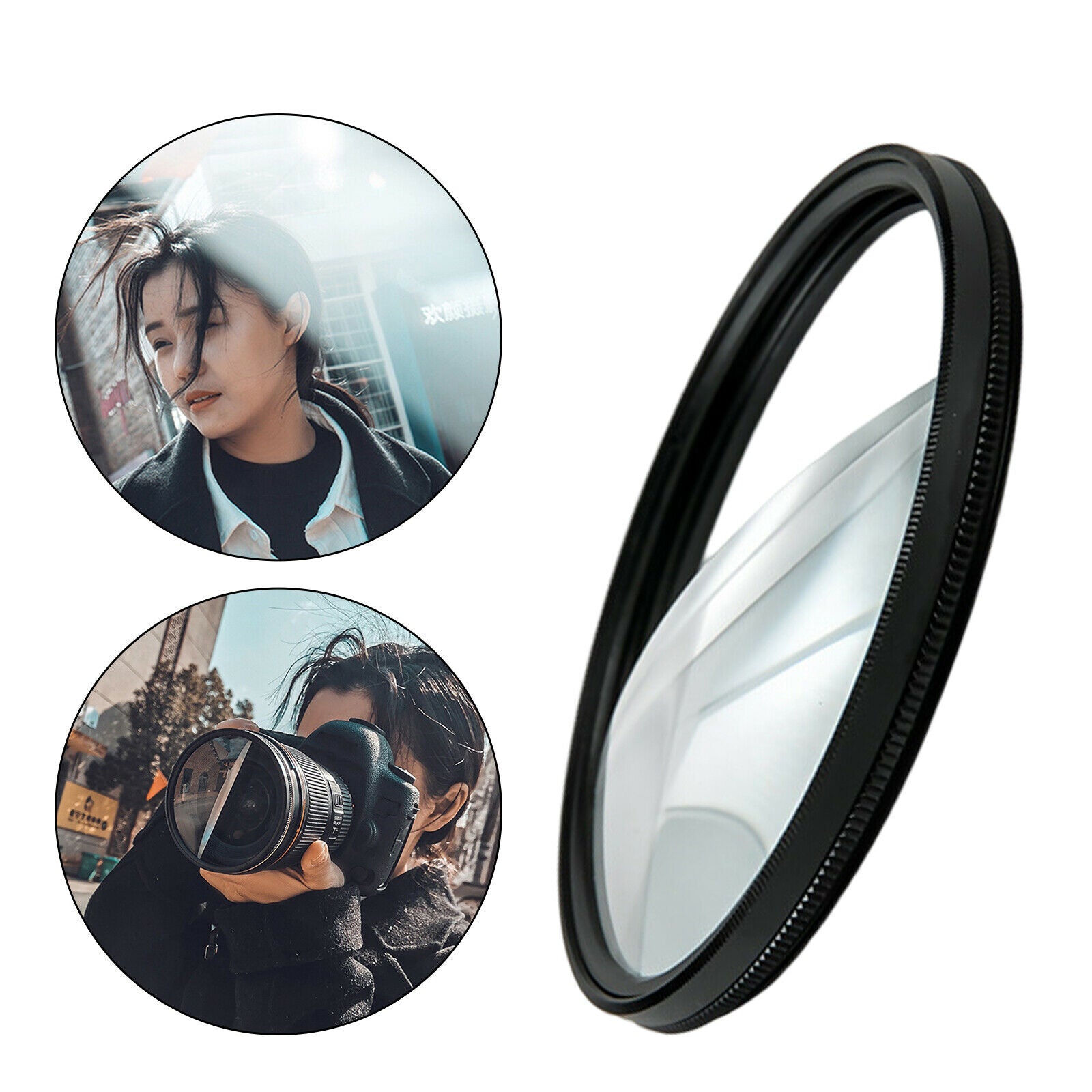 77 mm Split Field Filter +2 diopters Optical glass SLR camera
