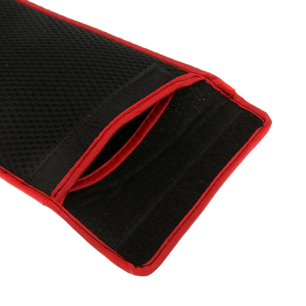 3X Fishing Rod Bag Rod Sleeve Cover Fishing Pole Glove Protector Pouch Black