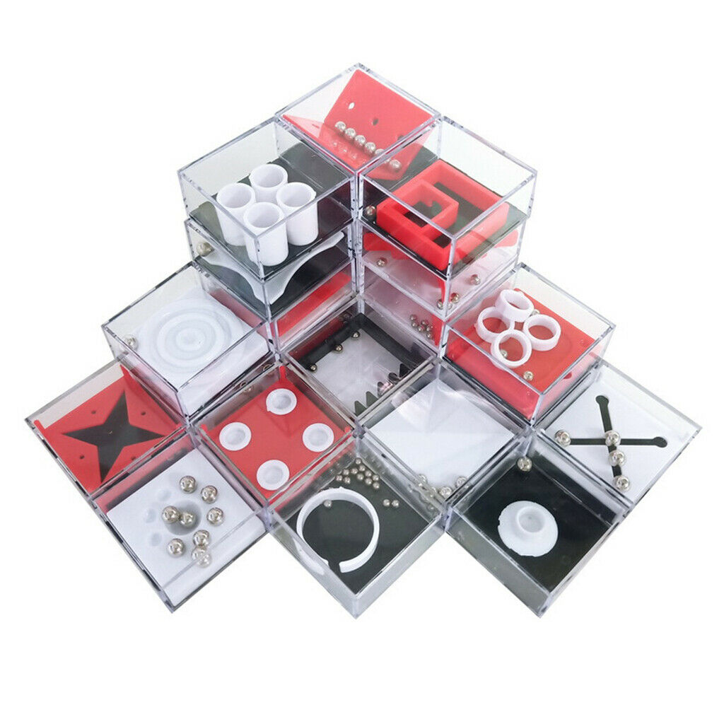 Mini Puzzle Box Brain Game Preschool Toys Baby Activity Play Centers Gifts