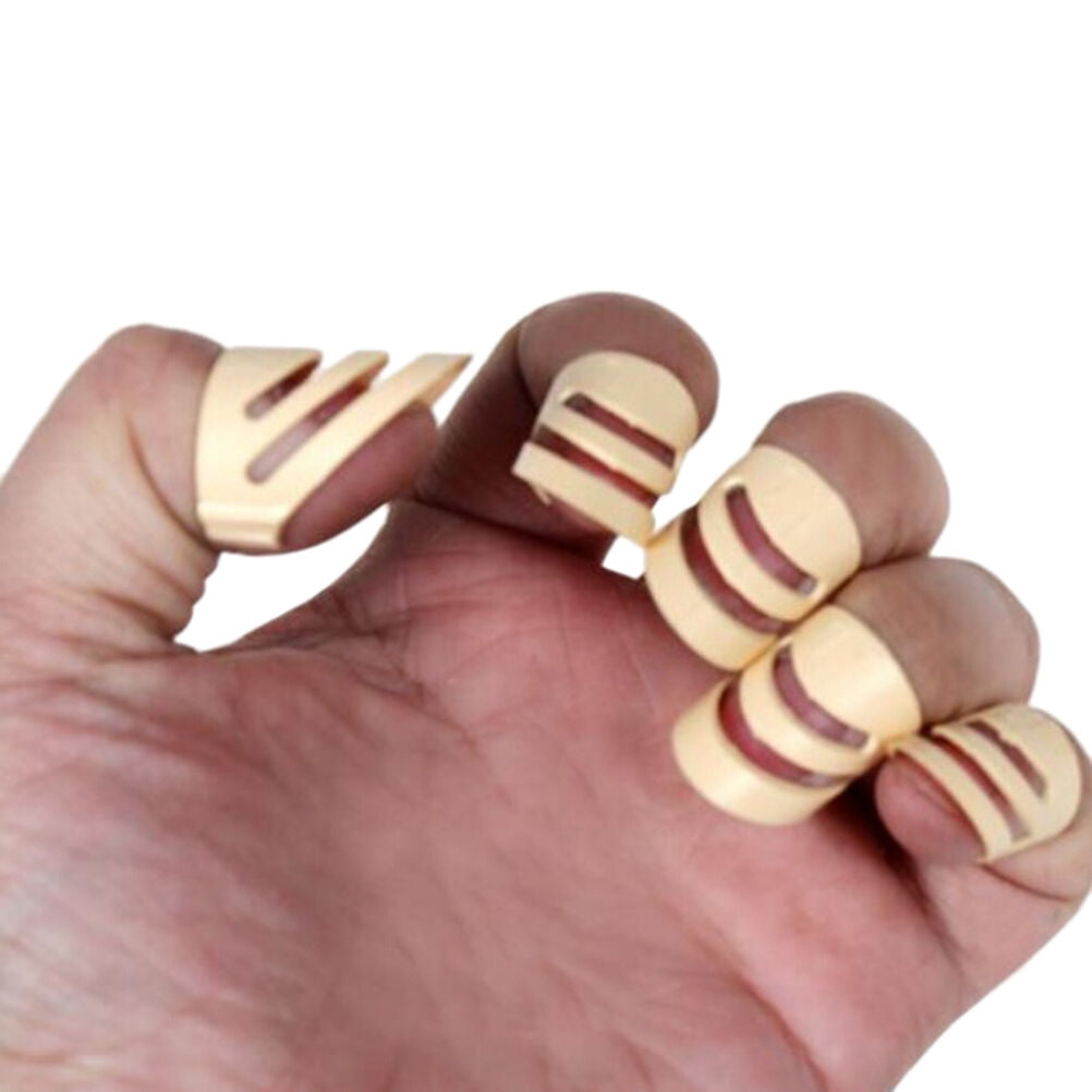 4Pcs Guitar/Stringed Instr Finger Guitar-String Picks Size 3 M+1 L 12MM/1.l8
