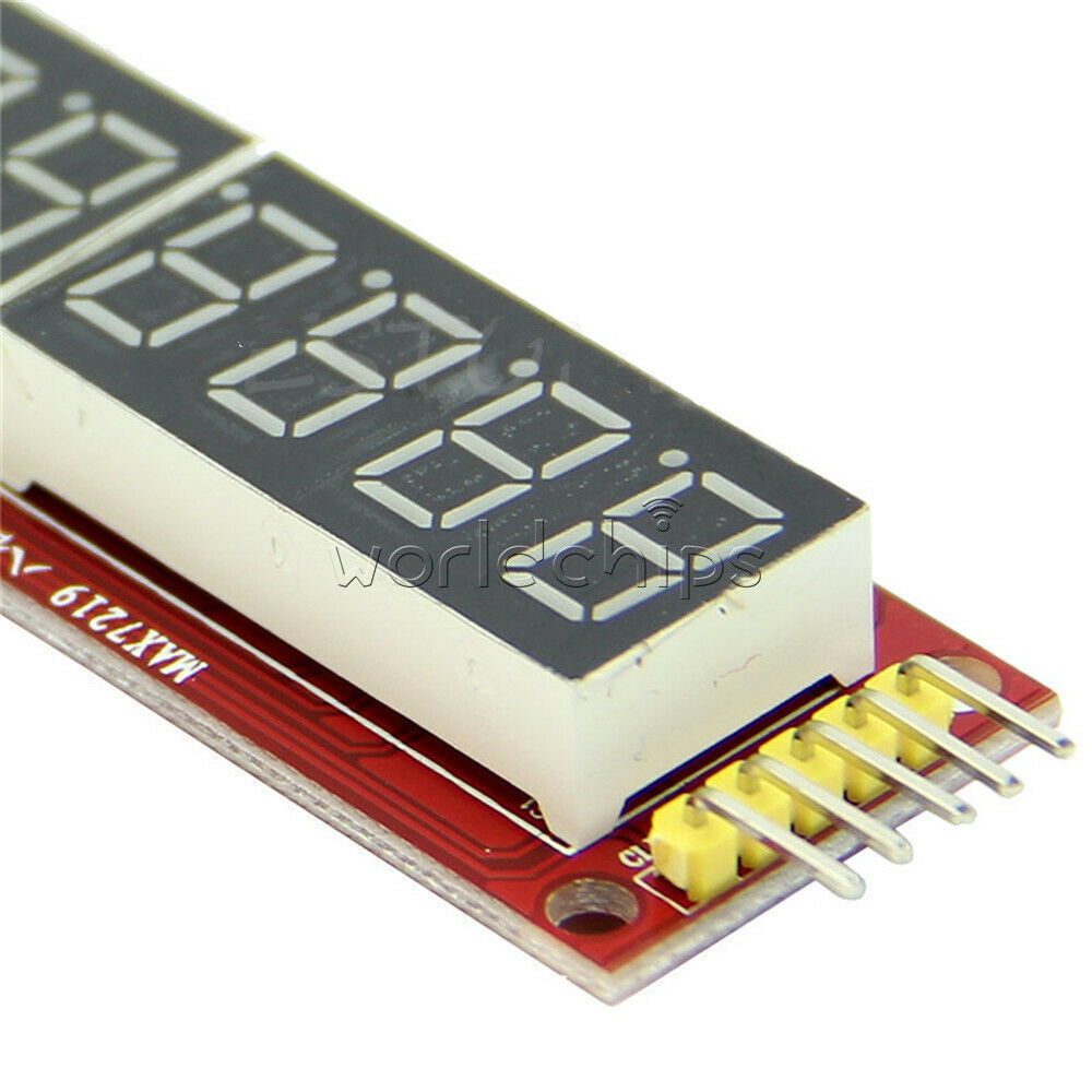 MAX7219 Red 5V 8-Digit Digital Tube LED Display SPI Control Module for Arduino