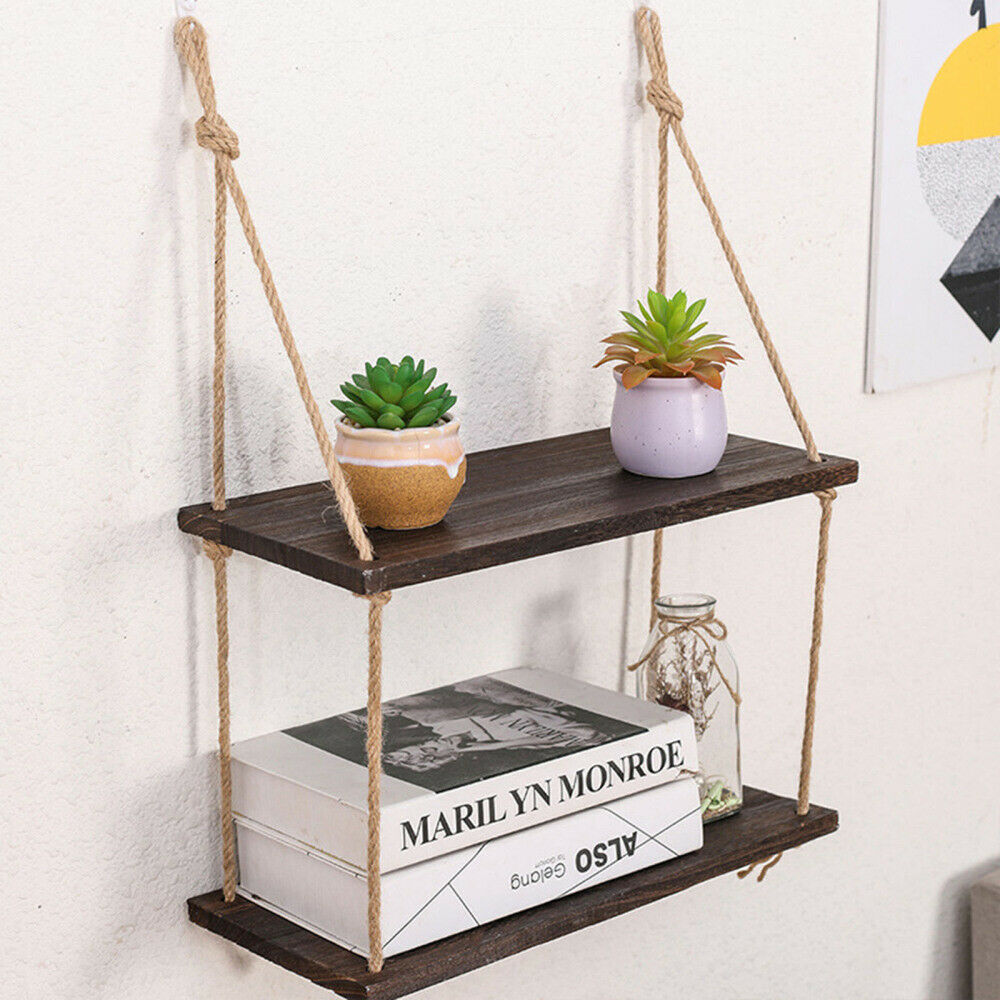 Floating Shelf  Picture Ledge Wall Shelf, Decorative Hanging Display Bookcase