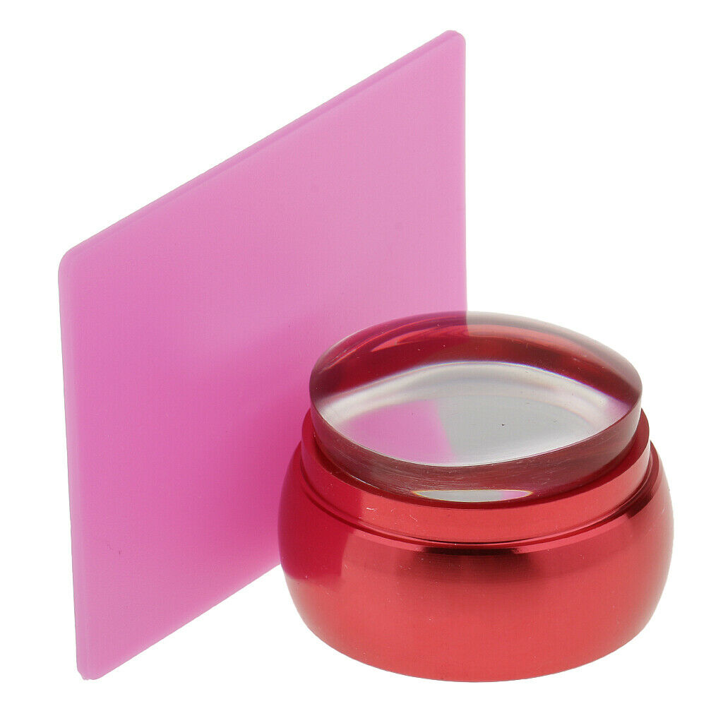 Nail Art Stamping Stamper Scraper Image Plate Manicure Template Print Set