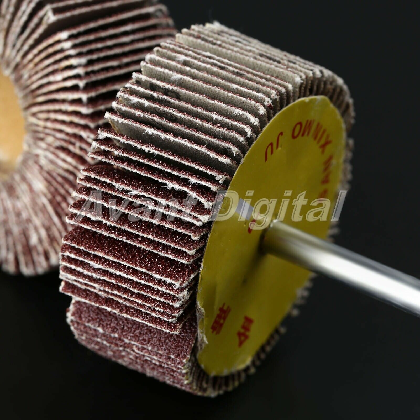 60mm Aluminum Oxide Flap Wheel Grinding Sandpaper Grinder Polishing Tool 80 Grit