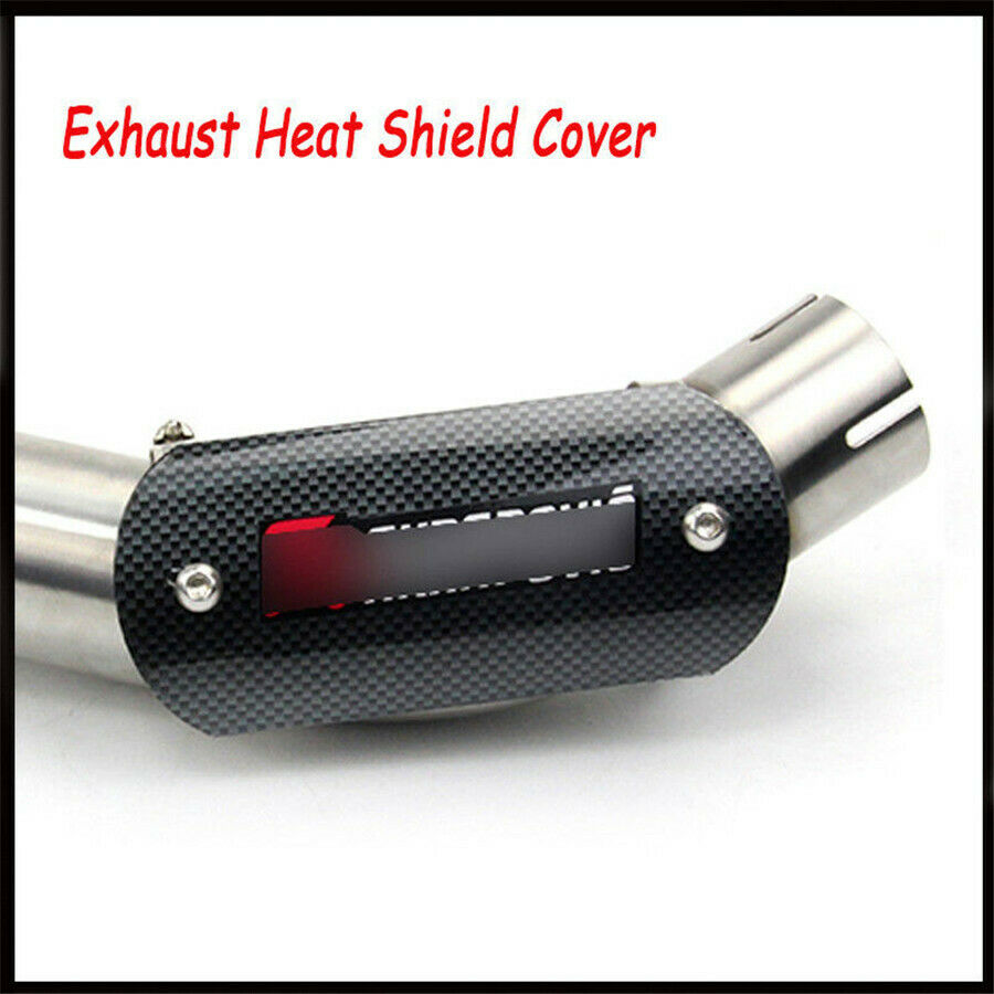 Motorcycle Middle Section Exhaust Pipe Heat Shield Guard Ankle Protector Durable