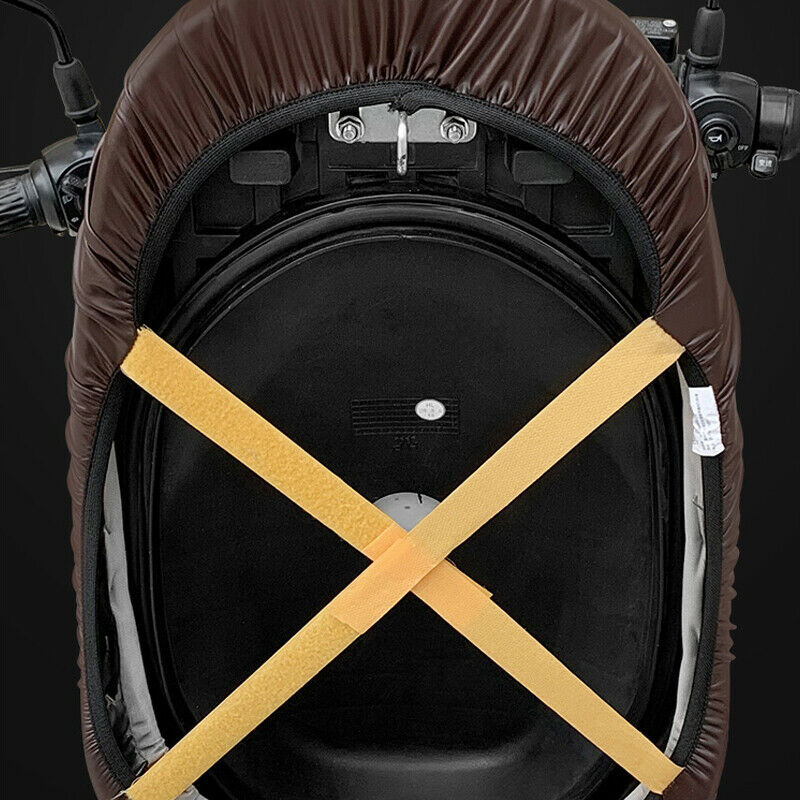 Motorcycle Scooter Seat Cover Cushion Leather All Seasons Protector Pad 71-78CM