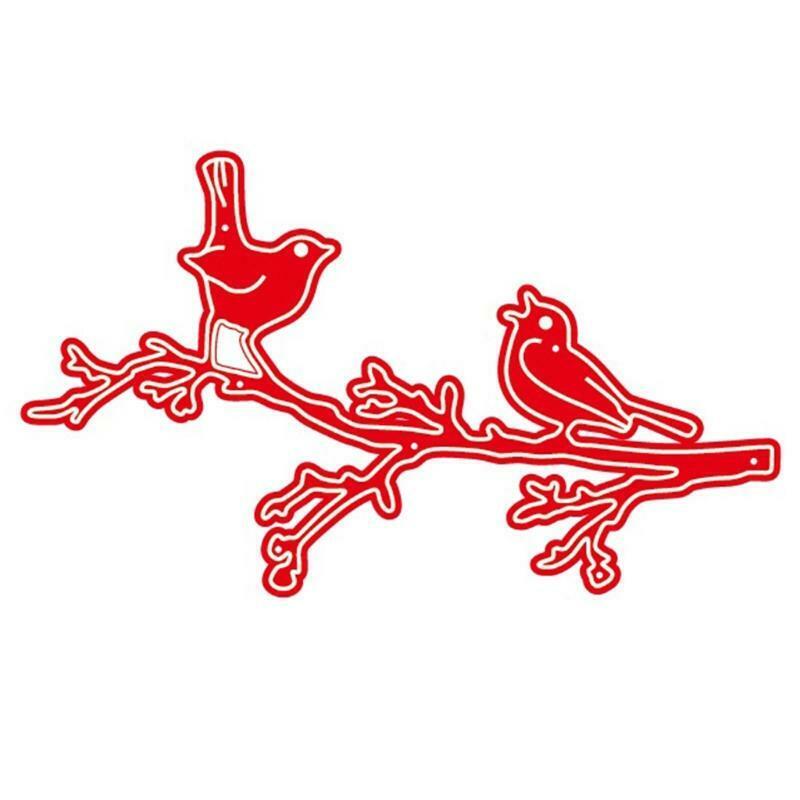 Singing Bird Metal Cutting Dies Stencil DIY Scrapbook Album Paper Card Template