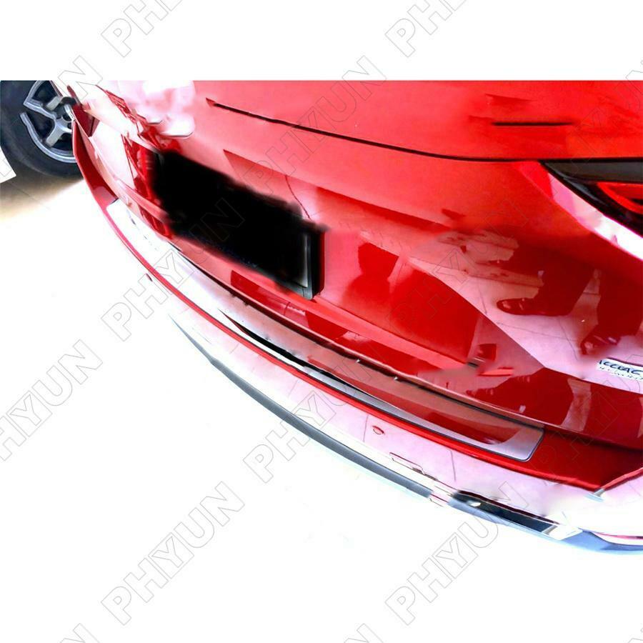 Car Door Sill Scuff Rear Bumper Protector Stainless Steel For Mazda CX5 2013-20