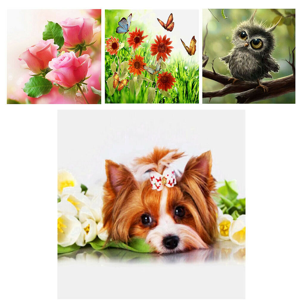 5D Diamond Painting Kits for Adults Cross Stitch Home Room Decor Owl
