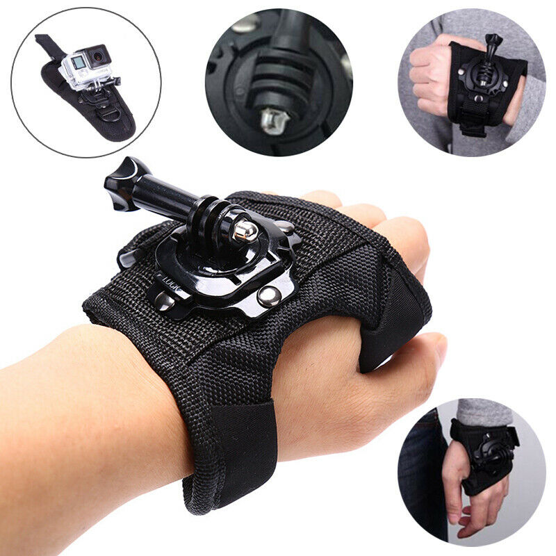 360 Degrees Camera Stand Belt Hand Strap Wrist Band Arm Strap Tripod Mo iZB SJ