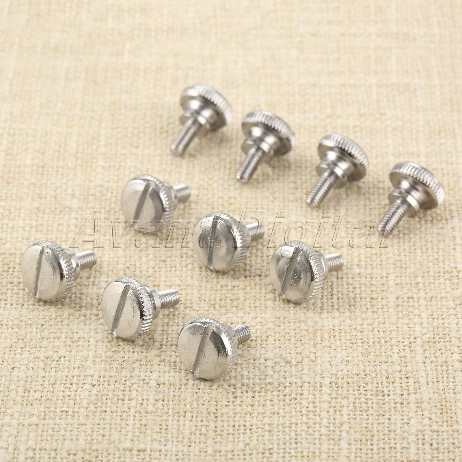 10Pcs Presser Foot Feet Thumb Screws F Lockstitch Home Sewing Machine 3.5mm*15mm