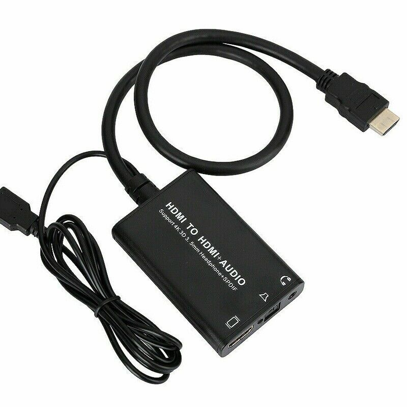 mi Audio Extractor MI to MI and Optical SPDIF+3.5mm Stereo Audio Extractor ConI1