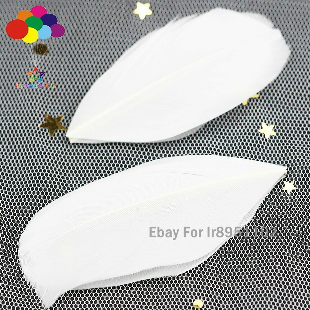 Pure White 100 pcs 5-7 cm Goose feather for Decor Accessories Wedding Decoration