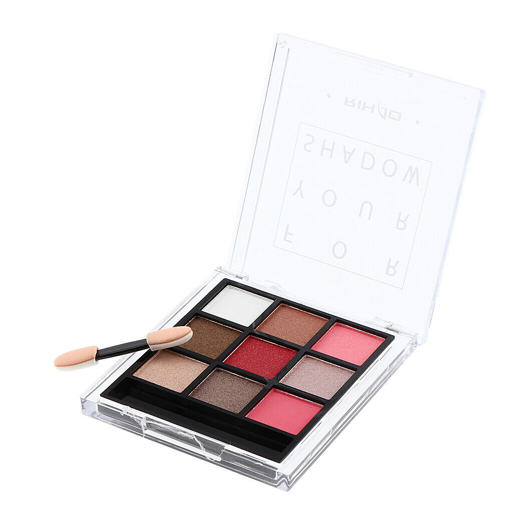 9 Colors Beauty Eyshadow Makeup Palette Matte Shimmer Eye Shadow Pallet 02