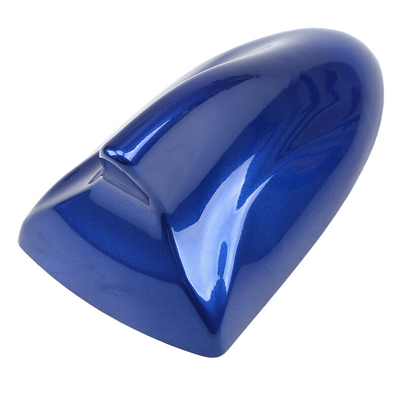 Universal Blue Shark Fin Antenna Roof Radio FM/AM Signal Decor Cover Aerial