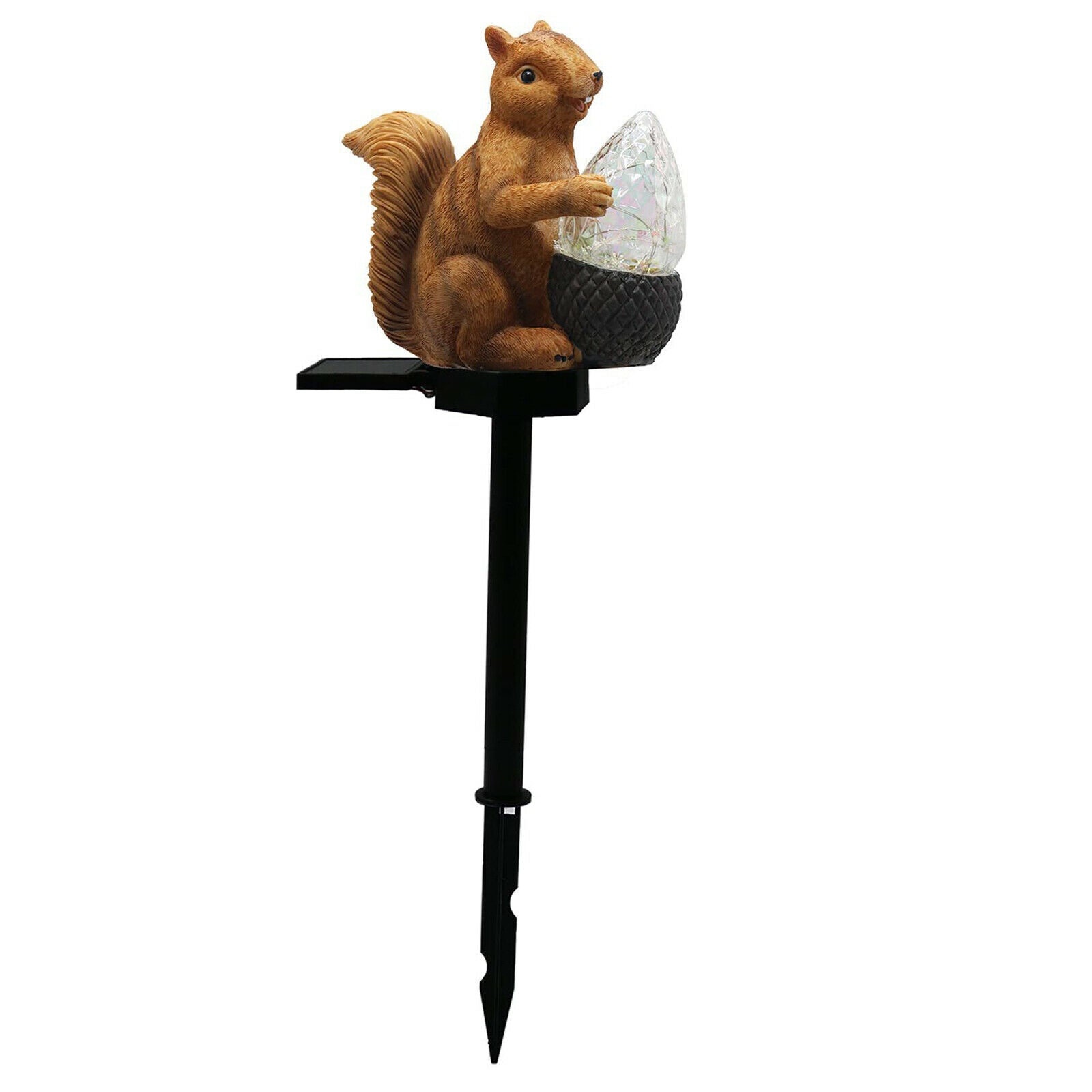 Squirrel Solar Garden Stake Lights IP65 for Yard Christmas Party Decor