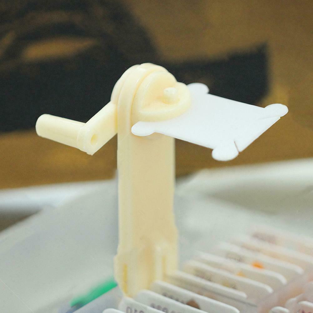 120pcs Embroidery Floss Craft Cross Stitch Thread Bobbin Storage Holder @