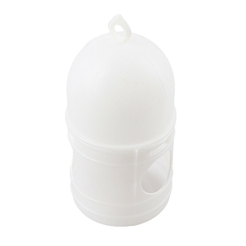 Plastic White Drinker Pigeons Birds Drinker Water Dispenser accessorySJCA