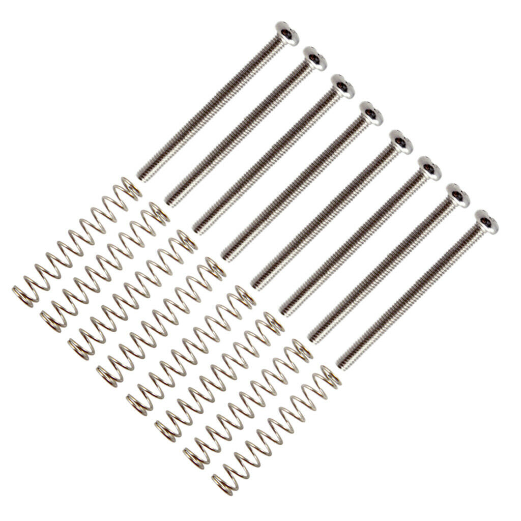 16pcs/set Electric Guitar Double Coil Humbucker Pickup Springs Screws