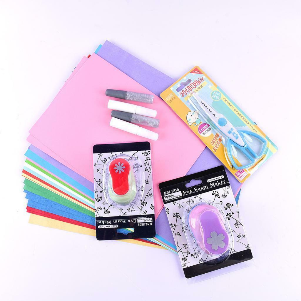 1/set DIY Craft Punch Paper Shaper Card Making Scrapbooking Flower Tools Kit