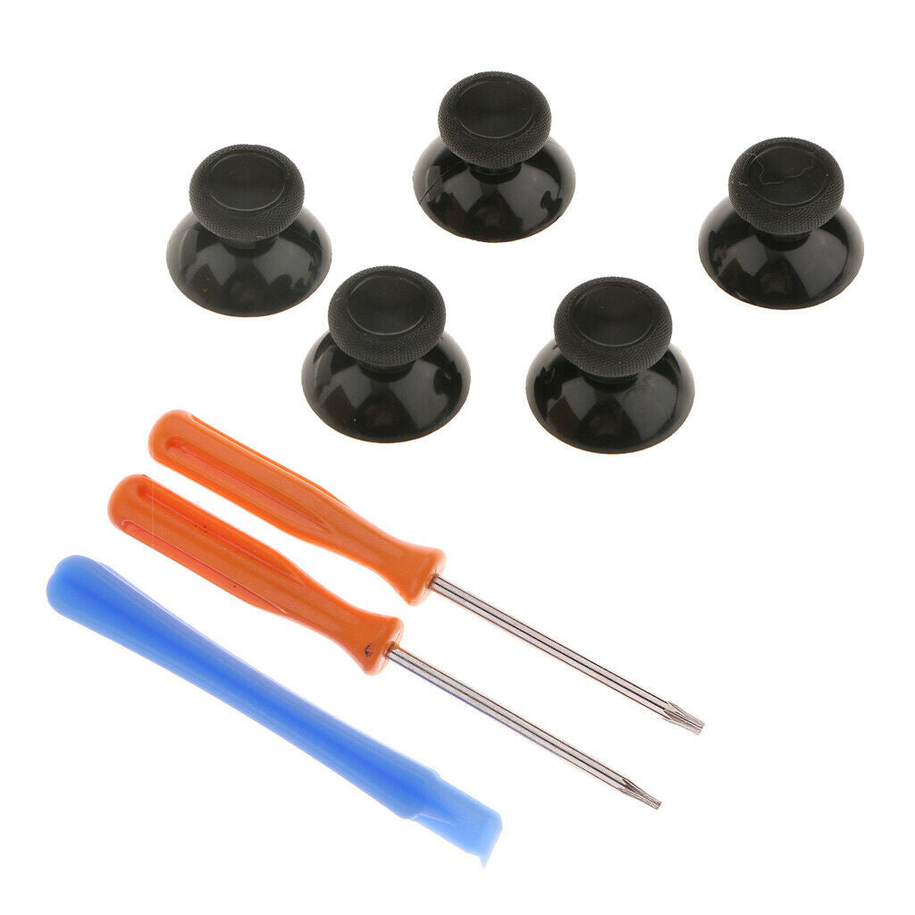 Grip Analog Caps Joystick Protector Cover with Screwdrivers Kit for   One