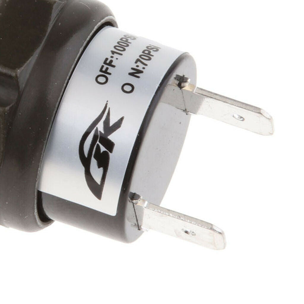 2Pcs 70-100 PSI Heavy Duty Air Pressure Control Switch Valve for 12V Air