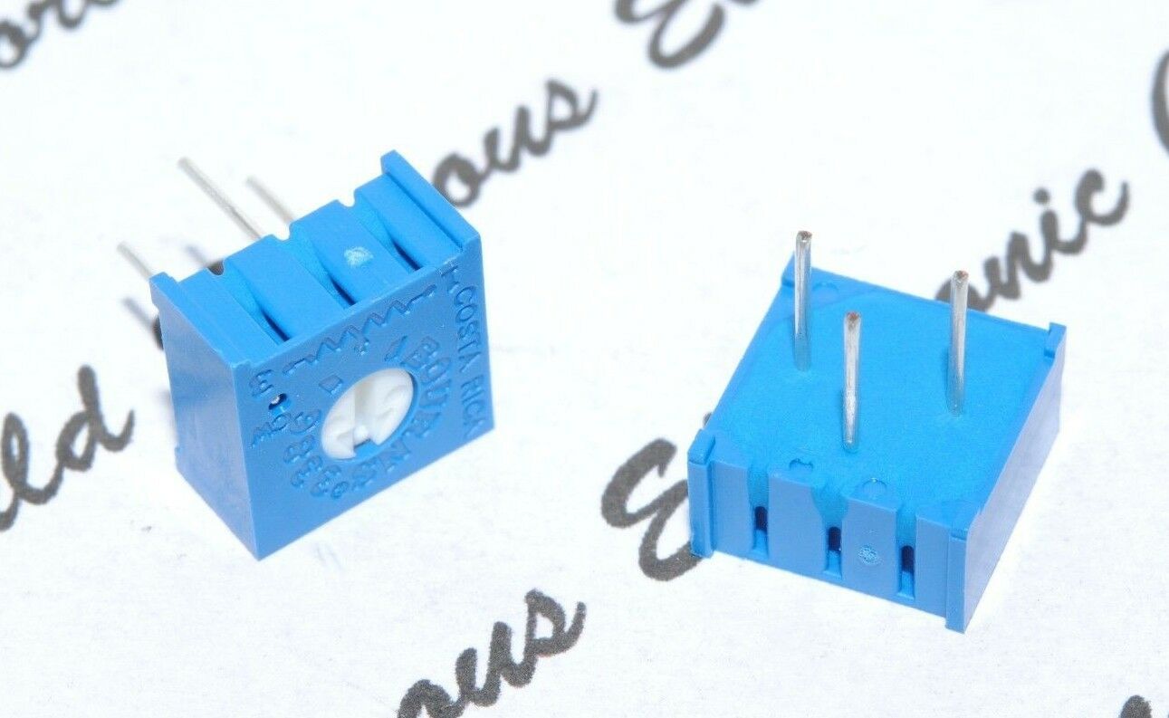 4pcs-BOURNS 200R 3386P-1-201 Potentiometer / Trimmer made in Costa Rica