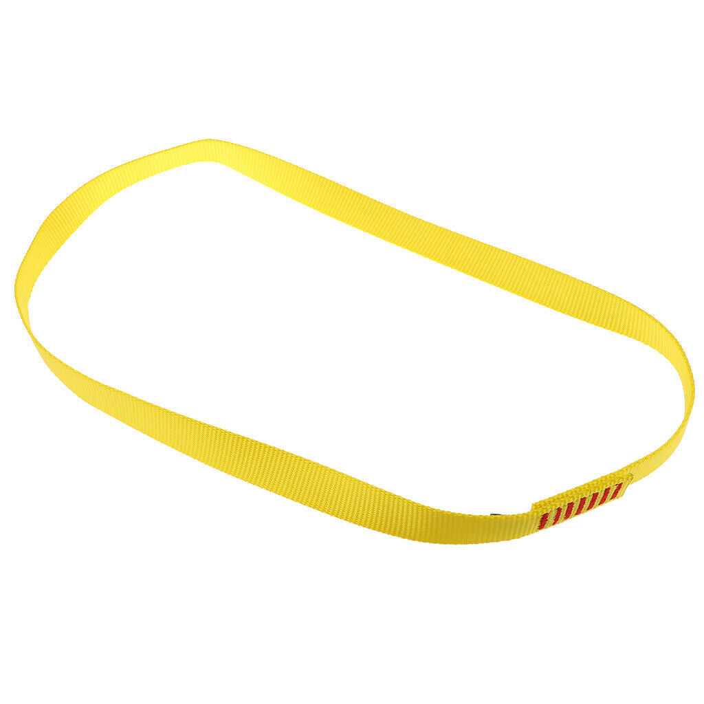 2X 23KN Climbing Sling Fall Protection   Safety Webbing Strap Belt, 60cm