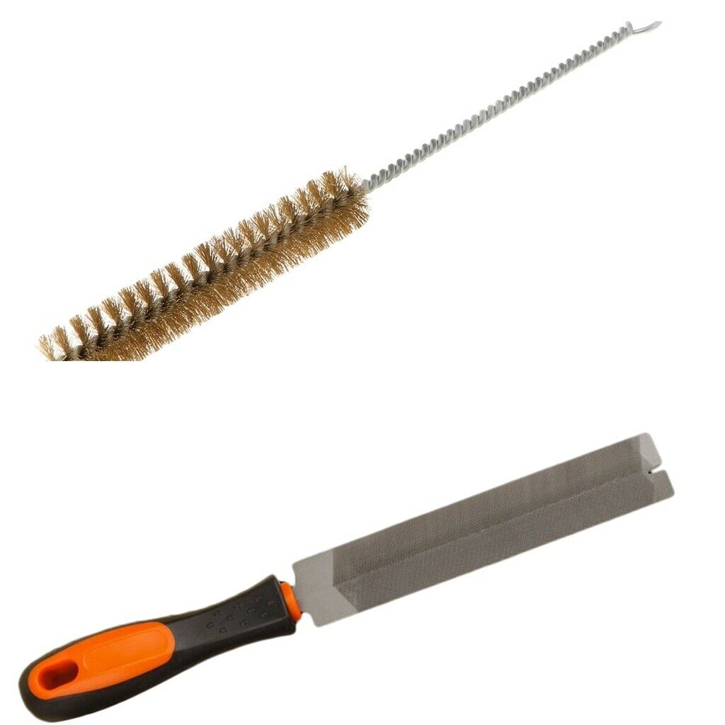 Cleaning Brush Small Long-Handle for Gas Grill Burner Tube Drains Tool New