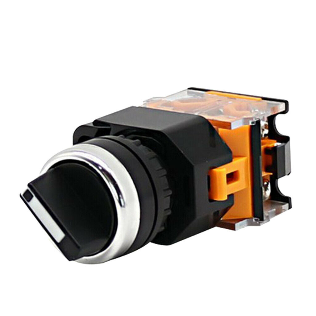 22mm Rotary Switch Two Lock Button Switches