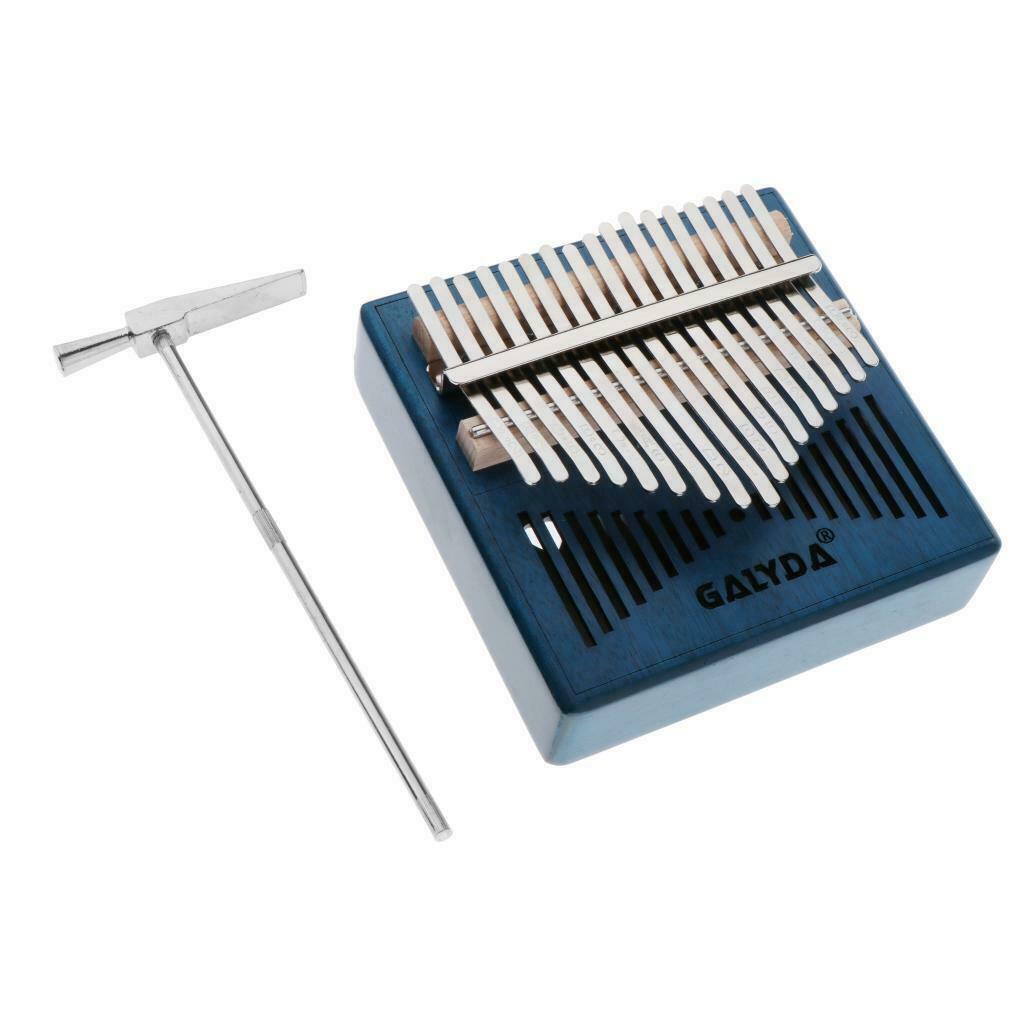 2020 Kalimba 17 Key Thumb Piano Mahogany Mbira Gift w/ Bag Finger Guards