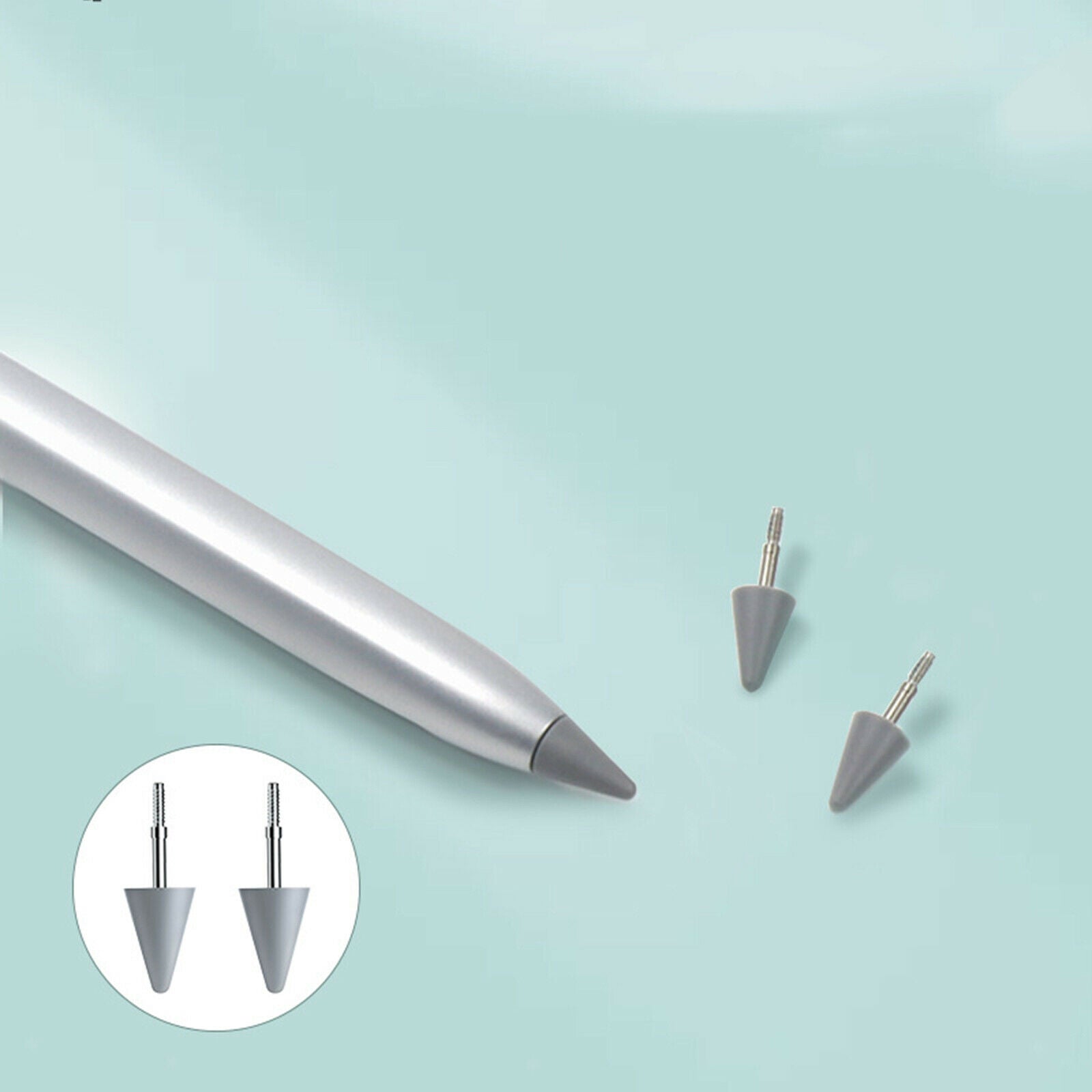 2 Pieces High Sensitivity Pencil Tips Nibs Stylus for MPencil MagicPencil