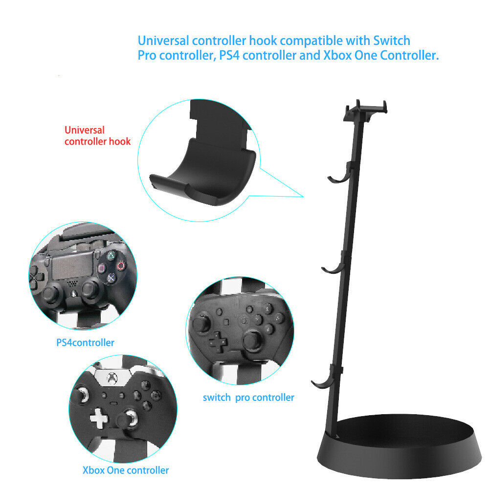Gamepad Game Controller Headphone Storage Holder For PS4/Xbon One/NS Switch