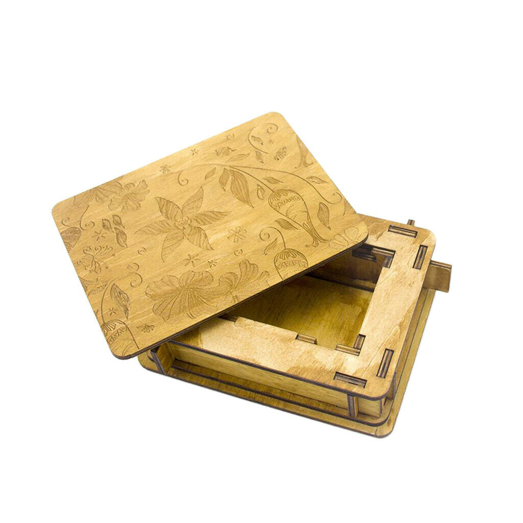 Puzzle Box Educational Game Box Wooden Magic Toys Boxes Brain Teaser Gifts