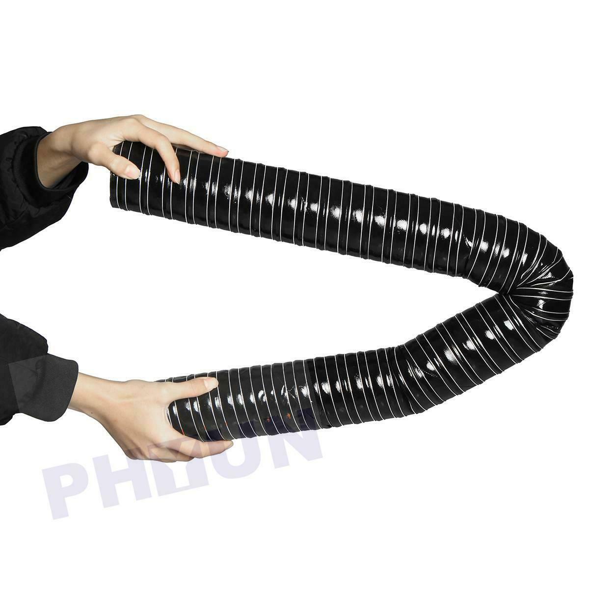 Silicone Air Ducting Flexible Brake Cold Induction Intake Pipe Hose 76mm 1m3.3ft