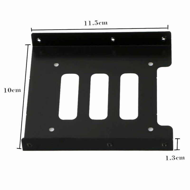 2.5 inch To 3.5 inch SSD D Metal Adapter Mounting Bracket Hard Drive Holder L4U4