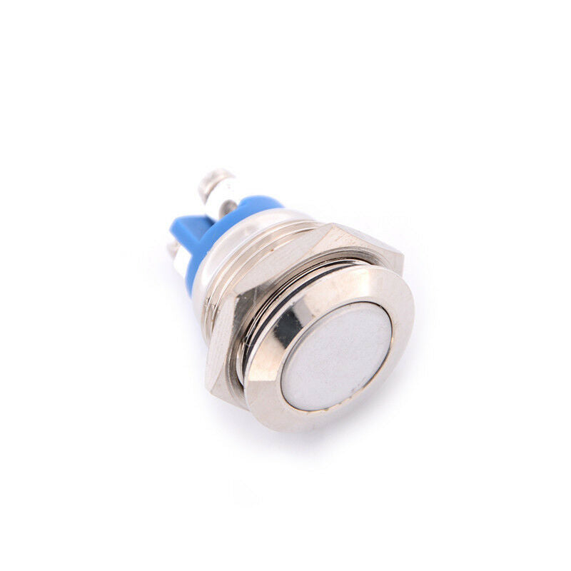 Hot 16mm Start Horn Button Momentary Stainless Steel Metal Push Button Sw.l8