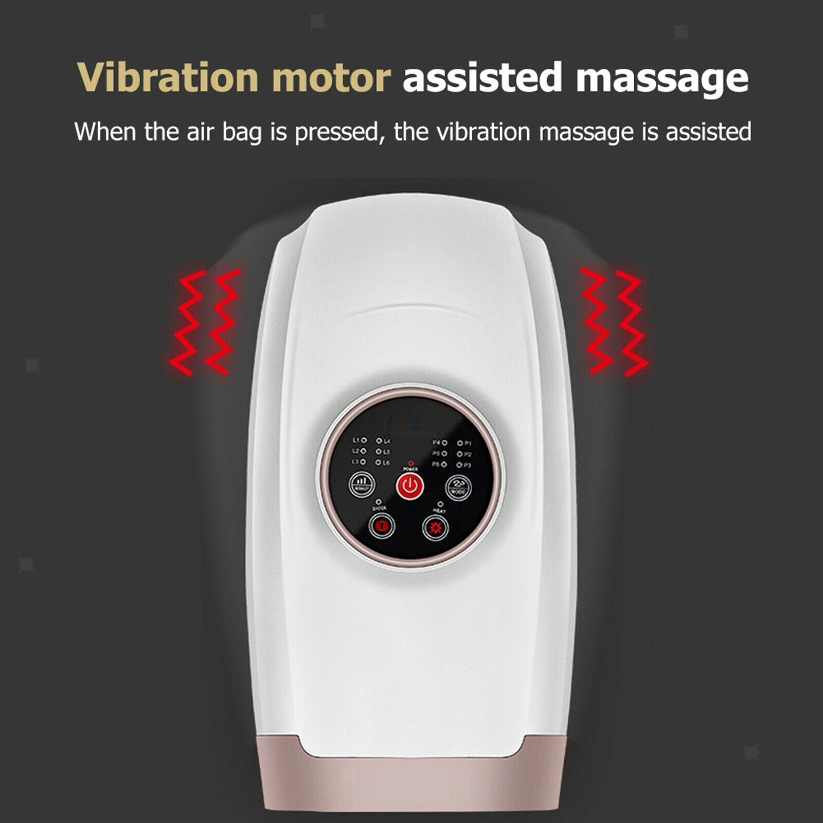 Cordless Electric Hand Massager Tool Point Therapy Pain Relief for Arthritis