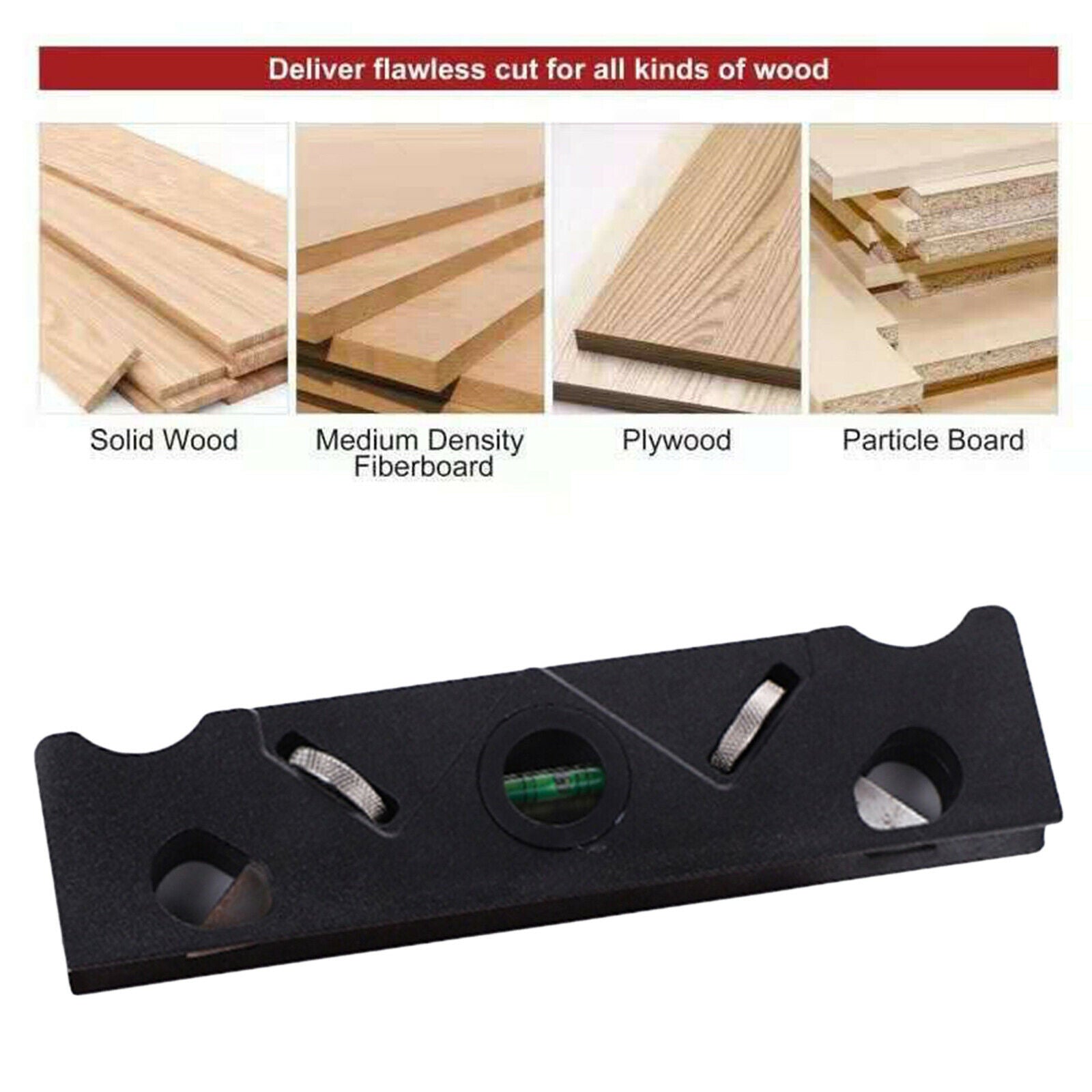 Woodworking Edge Planer - Quick Edge Chamfer Hand Planer Hand Planers Black