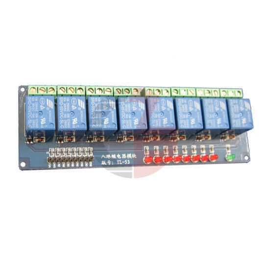 5V Eight Ch 8 Channel Relay Module for Arduino PIC ARM DSP AVR Electronic