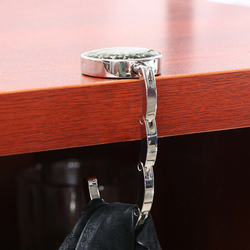 Women Bag Hook Portable Handbag Purse Holder Folding Round Table Tote Hol JYDFA