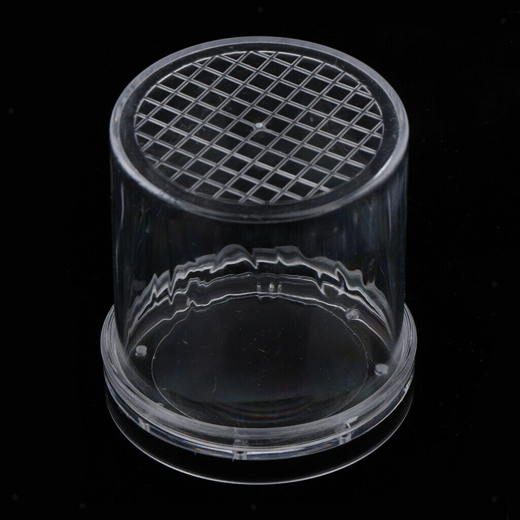 Round Bug Watch Box Jar Holder Container Insect Viewer Magnifying Glass