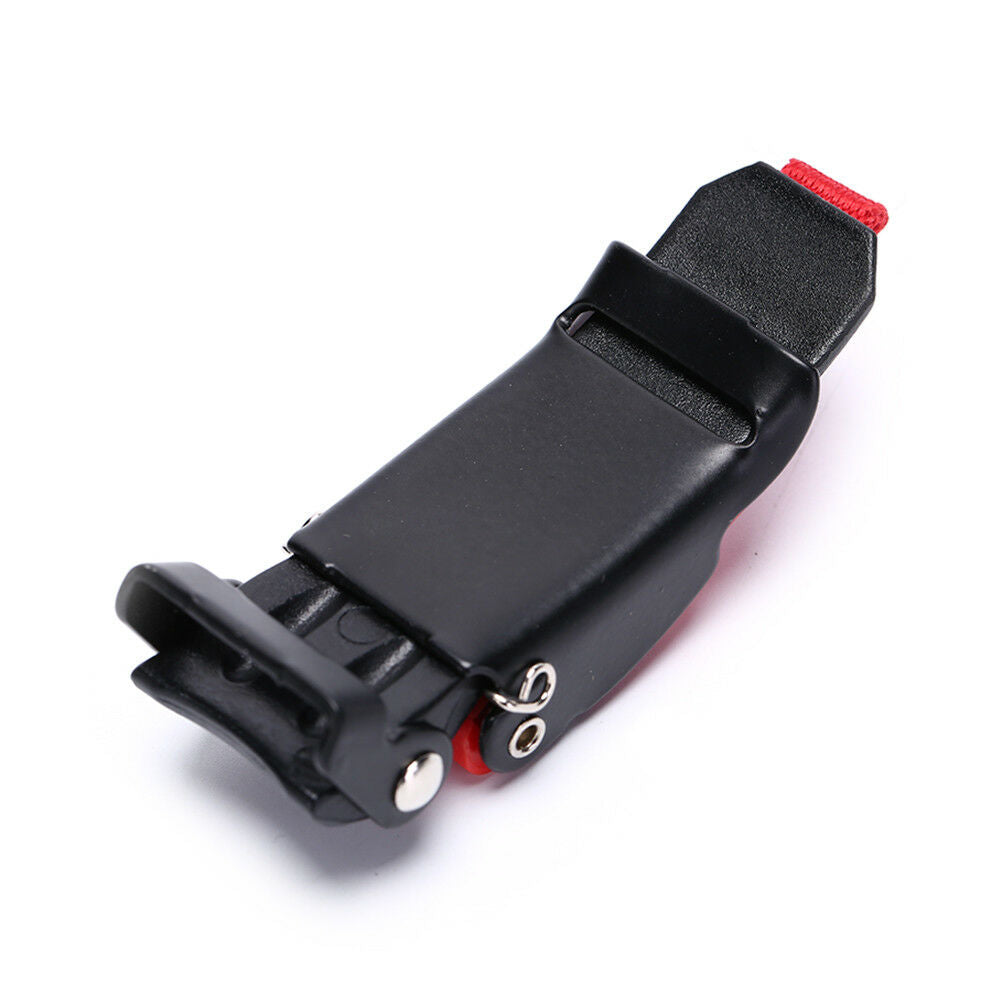 1X Quick Release Helmet Strap Buckle Pull Buckles Black & Red  JP NTA NdJ.l8