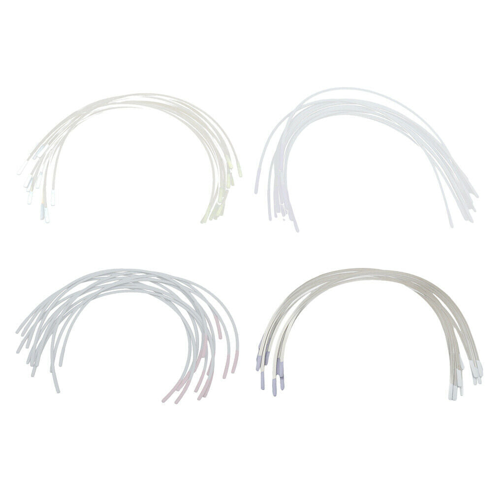 48Pcs Stainless Bra Underwire Girls Metal Bra Wires Replacements Brassiere