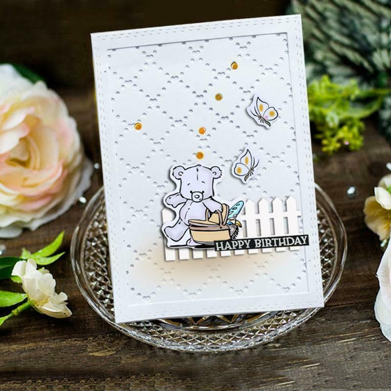 Metal Cutting Dies Template Birthday Christmas Party Cards Making Stencils