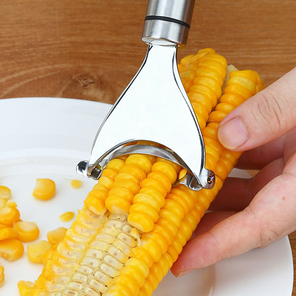 Stainless Steel Corn Slicer Peeler Thresher Remover Household Corn Slicer -PNBD
