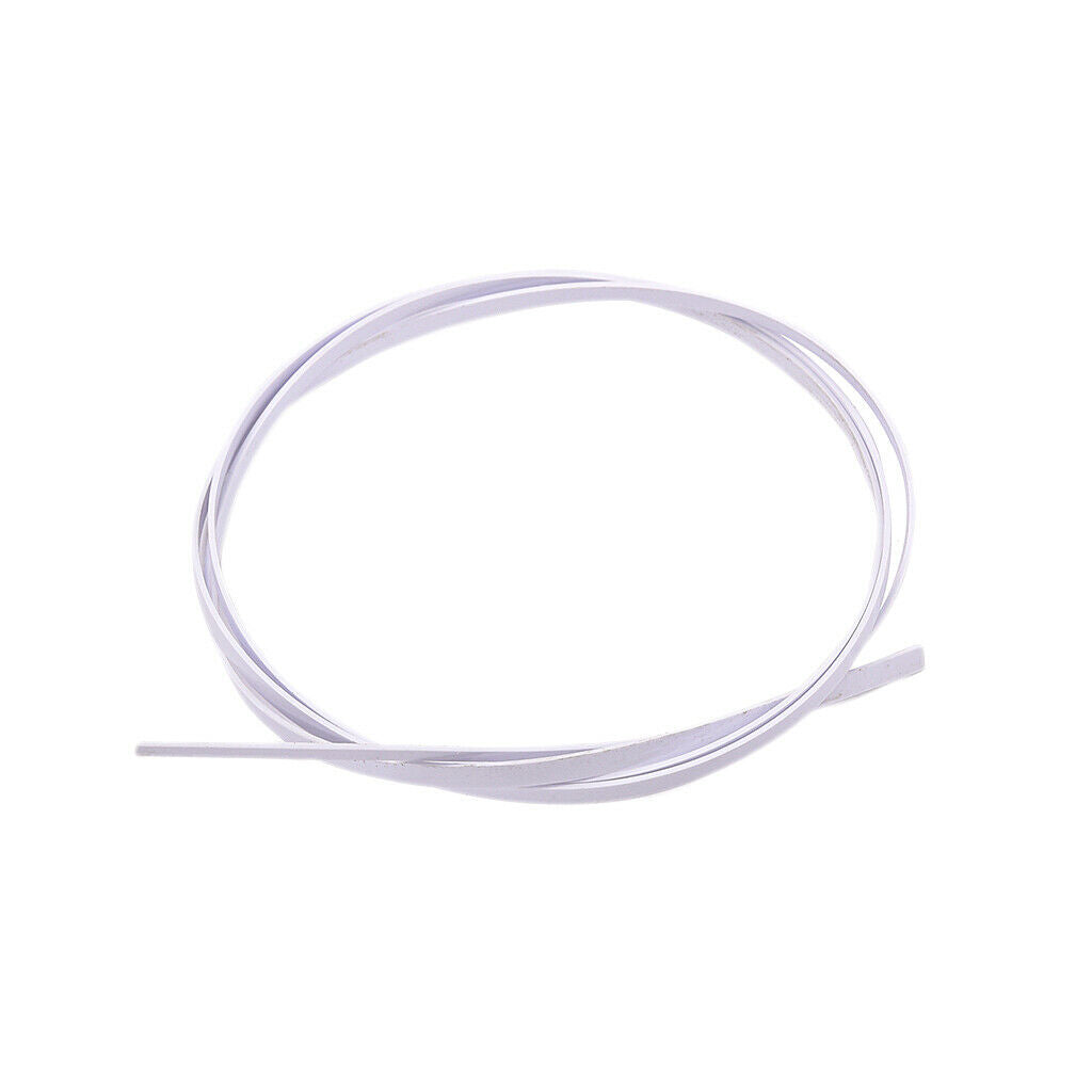 ABS Guitar Binding Maker Luthier Supply Purfling Strip 1mm Thickness White