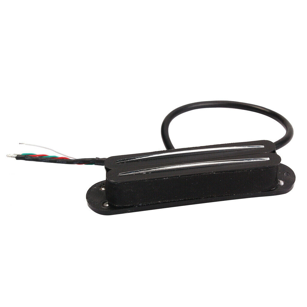 Lovoski Hot Twin Blade Guitar Pickup Replace Single Coil W/  Rails